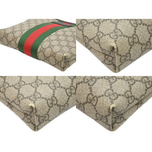 Gucci GG Supreme Canvas Shoulder Bag Crossbody - Picture 7 of 8